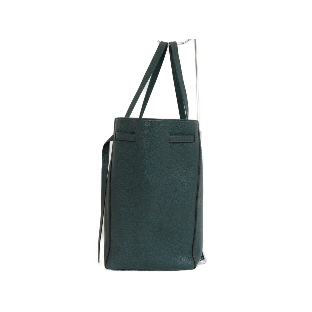 Celine Cabas Phantom Tote Bag Green Leather - Picture 3 of 7